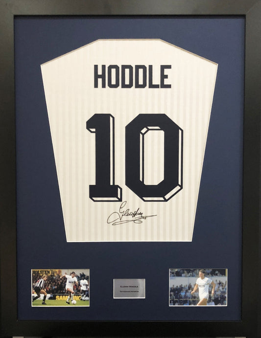 Glenn Hoddle Tottenham Hotspur signed Shirt Frame