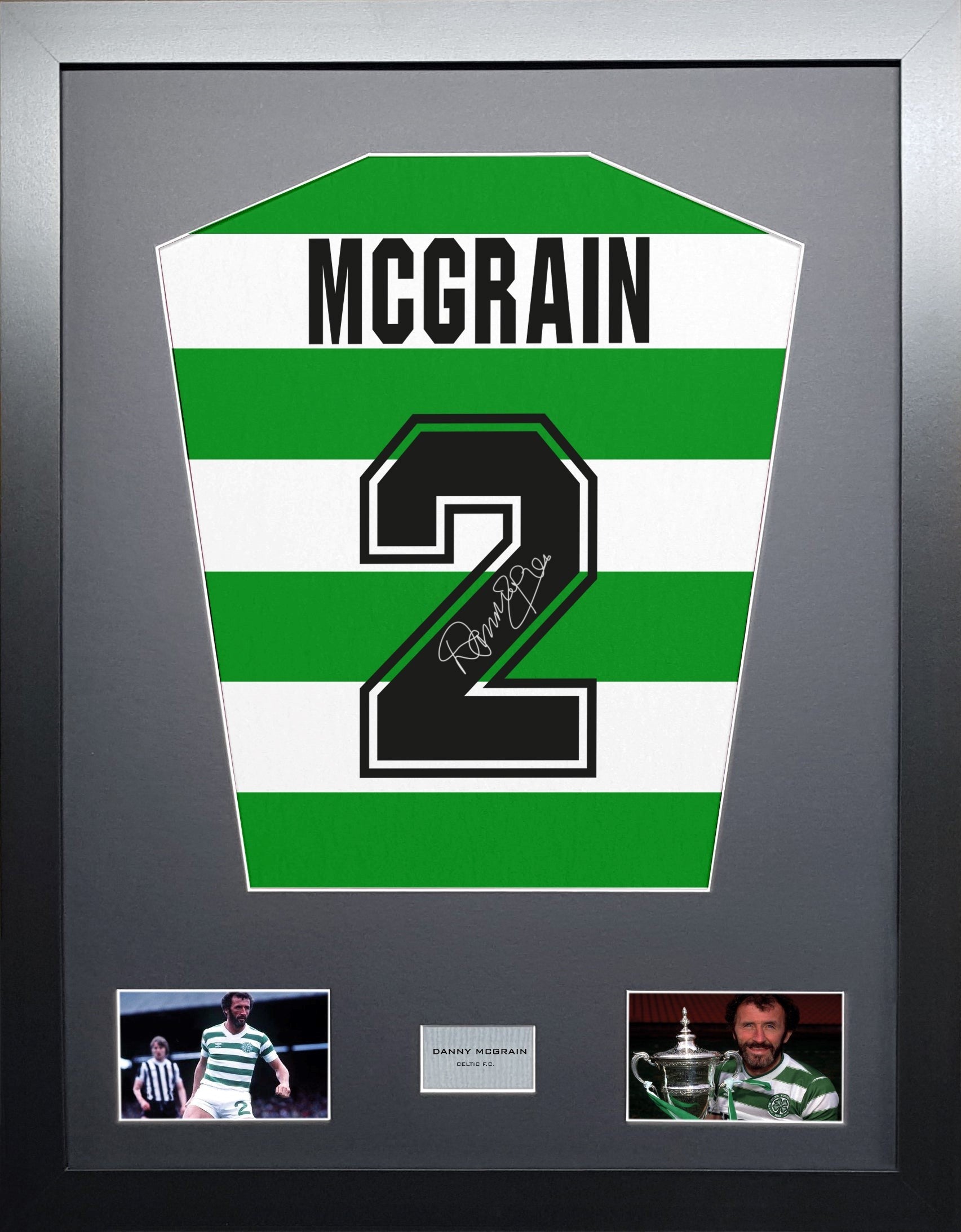 Danny McGrain Celtic signed Shirt Frame – The Frame Lab