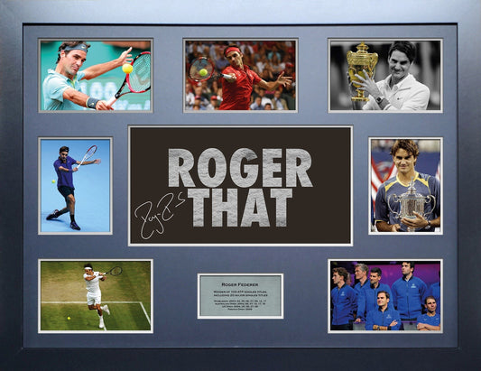 Roger Federer Tennis Frame