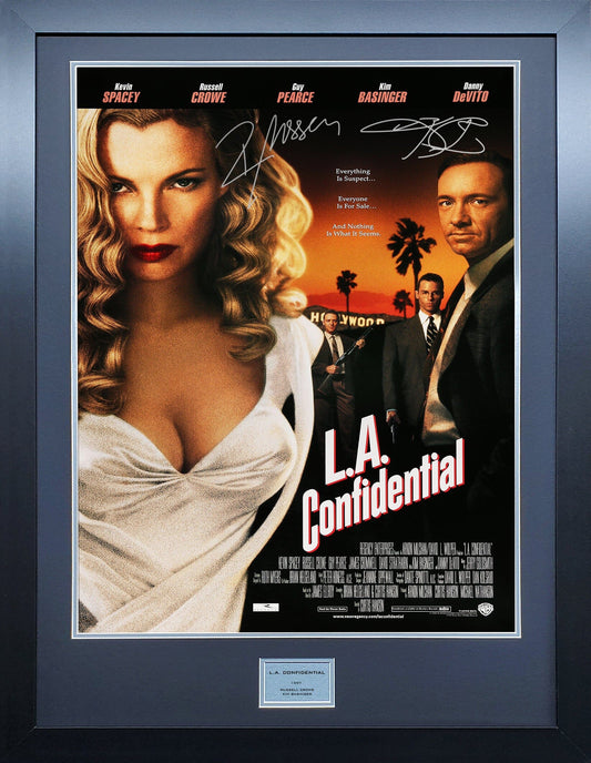 L.A. Confidential signed Movie Poster 