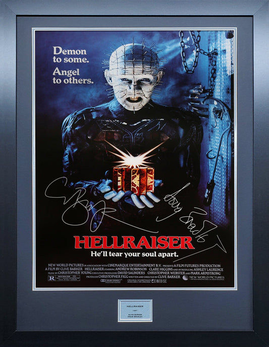 Hellraiser Signed Movie Poster 
