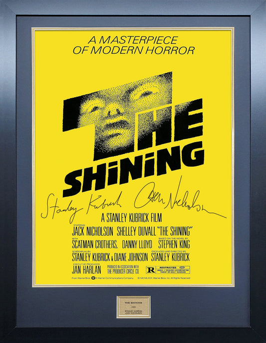 The Shining Signed Movie Poster 