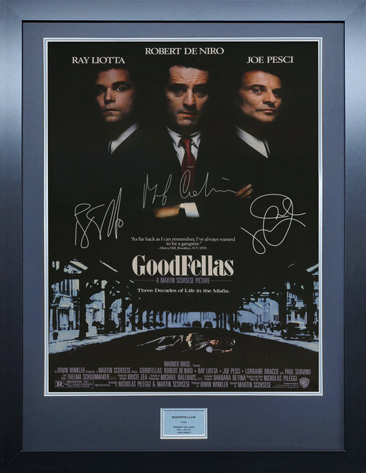 Goodfellas Signed Movie Poster 