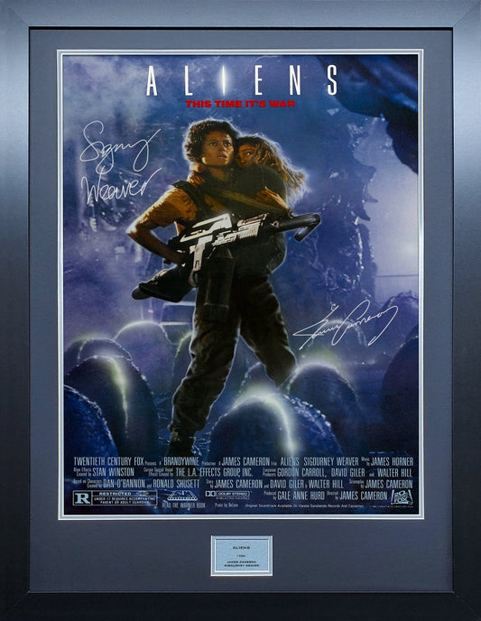 Aliens Signed Movie Poster 