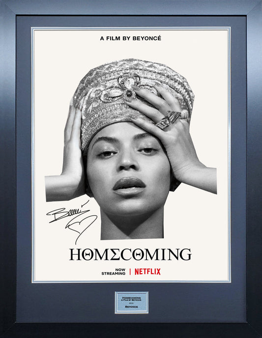 Beyonce Homecoming tour signed Poster 