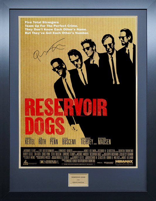 Reservoir Dogs Signed Movie Poster 