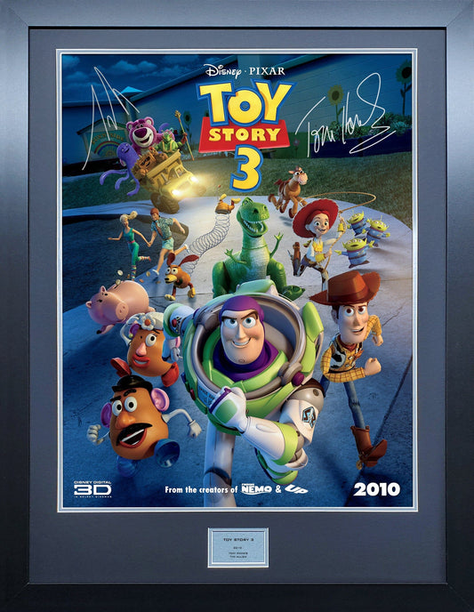 Toy Story 3 signed Movie Poster 