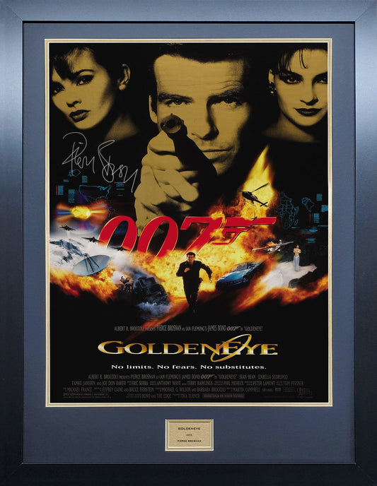 Goldeneye Signed Movie Poster 