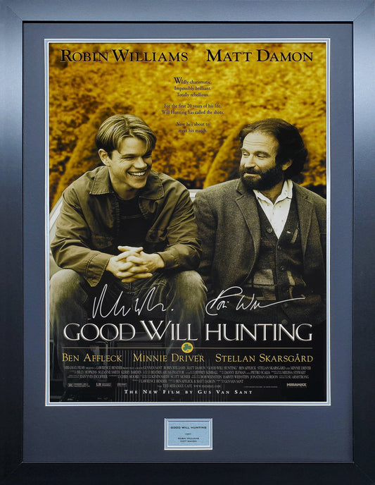 Good Will Hunting signed Movie Poster 