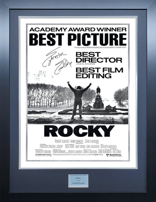 Rocky Signed Movie Poster 