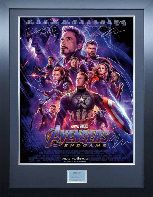 Avengers Endgame Signed Movie Poster 