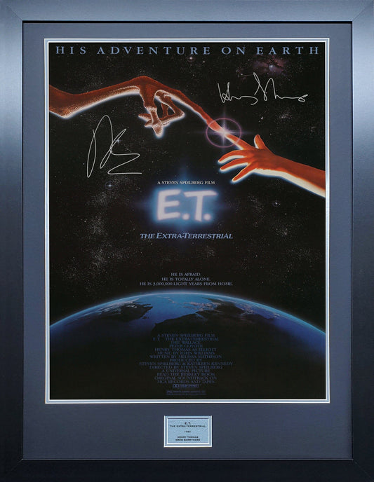ET Signed Movie Poster 