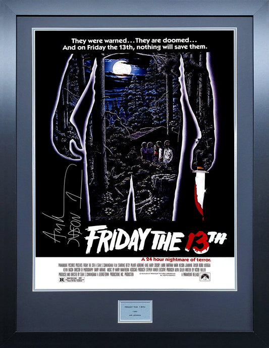 Friday The 13th Signed Movie Poster 