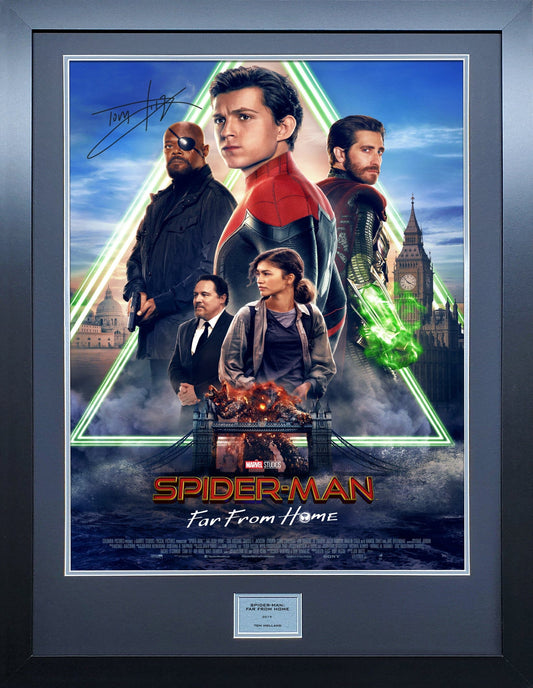 Spider man Far From Home Signed Movie Poster 