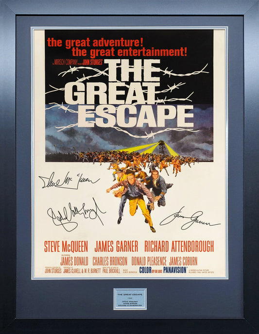 The Great Escape Signed Movie Poster 