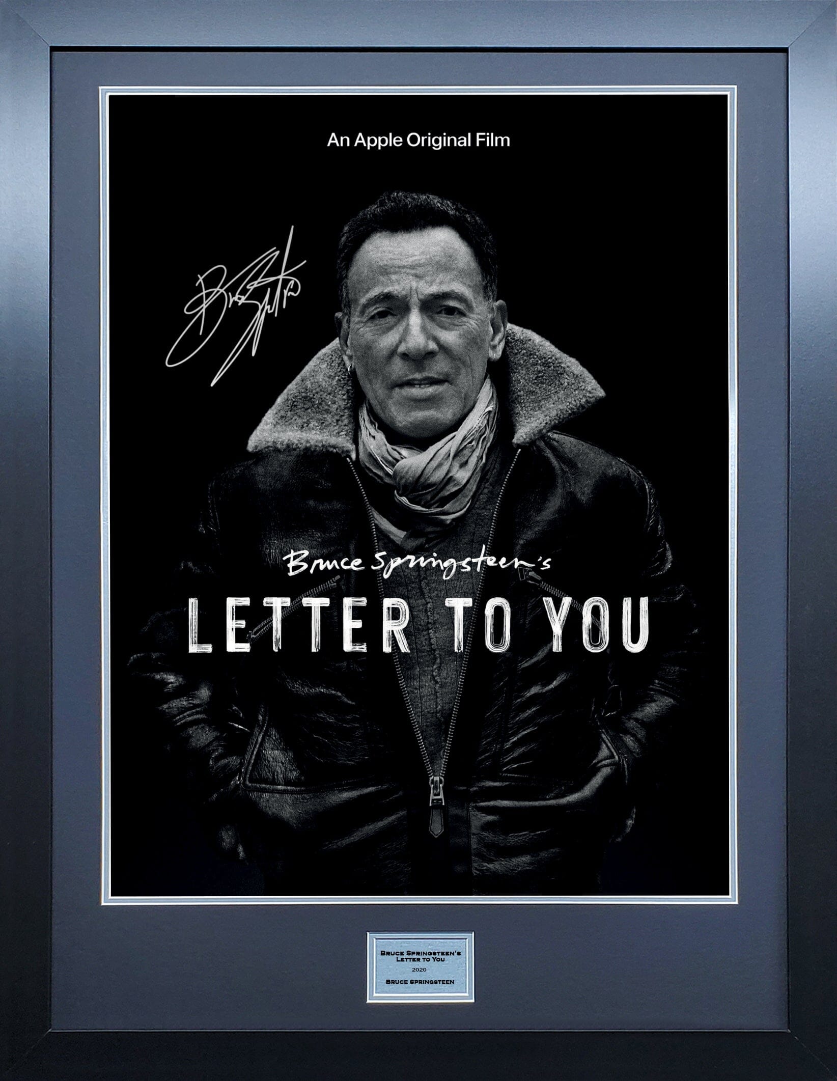 Bruce Springsteens Letter to you tour signed Poster 