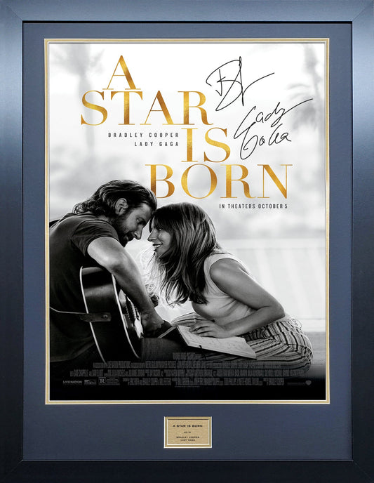 A Star Is Born signed Movie Poster 