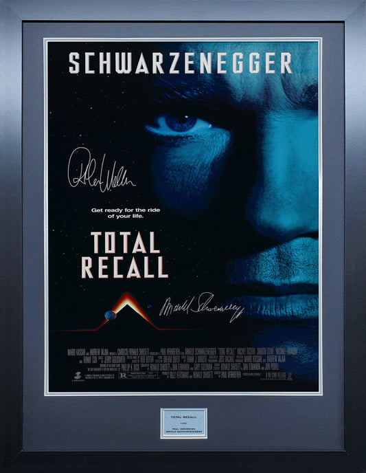 Total Recall Signed Movie Poster 