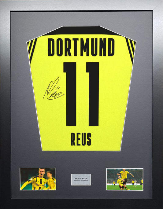 Marco Reus Borussia Dortmund Signed Shirt Display 