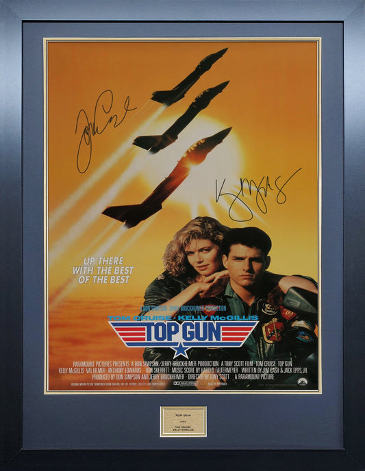 Top Gun Signed Movie Poster 