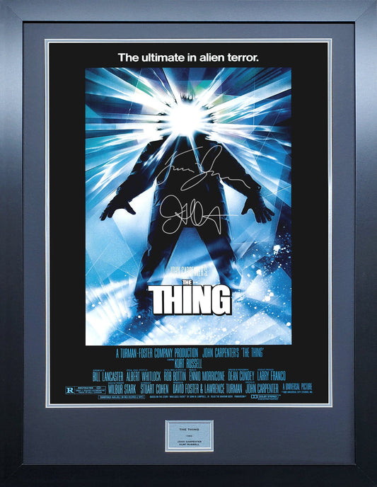 The Thing Signed Movie Poster 