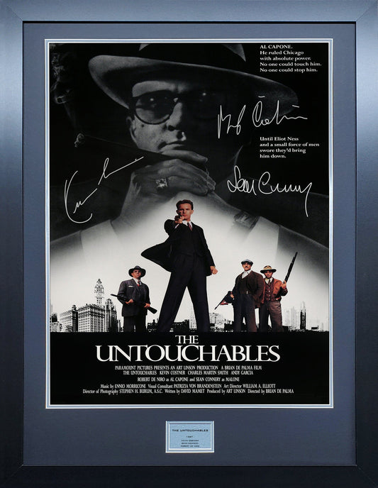 The Untouchables signed Movie Poster 