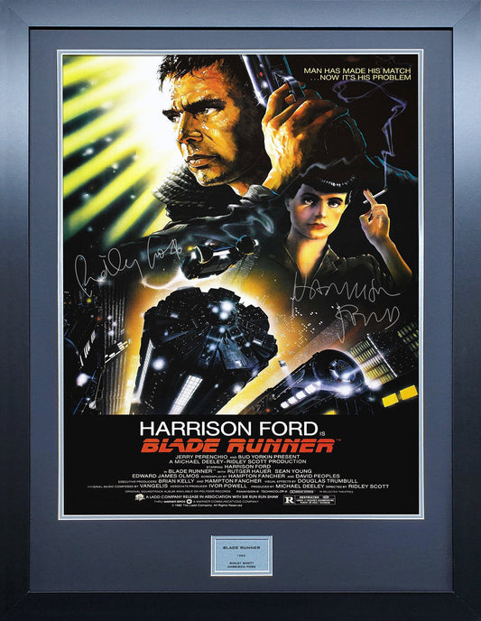 Blade Runner Signed Movie Poster 
