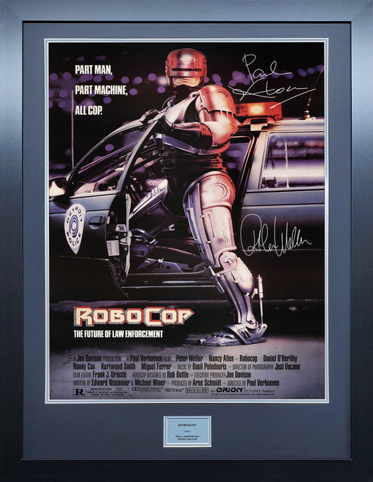Robocop Signed Movie Poster 